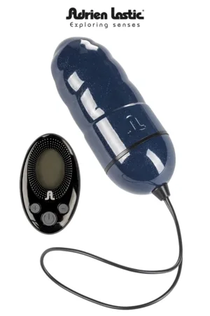 Oeuf Vibrant Ocean Storm + Télécommande - 94edenstreet.com - sexshop en ligne