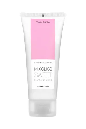 Mixgliss eau – Sweet Bubble Gum 70ml - 94edenstreet.com - sexshop en ligne