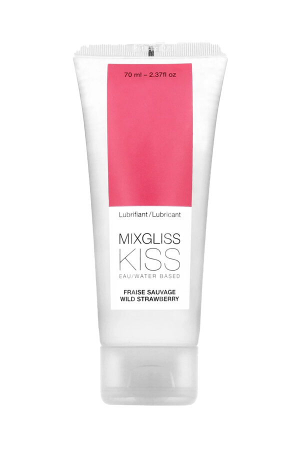 Mixgliss eau – Kiss fraise sauvage 70ml - 94edenstreet.com - sexshop en ligne