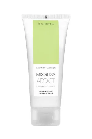 Mixgliss eau – Addict Vert agrume 70ml - 94edenstreet.com - sexshop en ligne