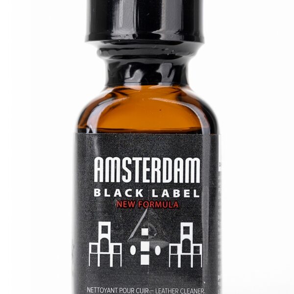 Poppers Amsterdam Black  label 24ml