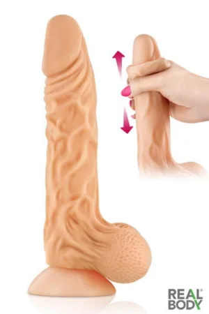 Gode ultra-réaliste 24 cm – Real max - 94edenstreet.com - sexshop en ligne