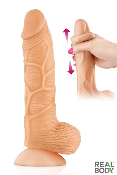 Gode ultra-réaliste 21 cm – Real Brad