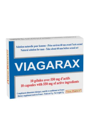 Viagarax (10 gélules) - 94edenstreet.com - sexshop en ligne