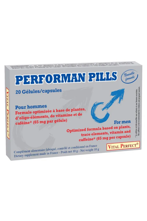 Performan Pills (20 gélules) - 94edenstreet.com - sexshop en ligne