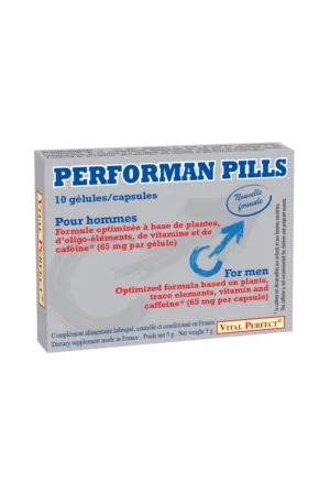Performan Pills (10 gélules) - 94edenstreet.com - sexshop en ligne