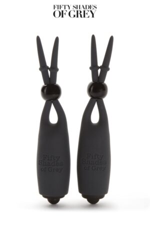 Pinces à tétons vibrantes Sweet Torture - Fifty Shades of Grey