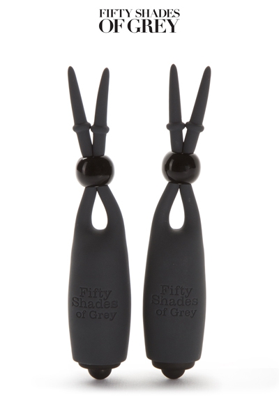Pinces à tétons vibrantes Sweet Torture – Fifty Shades of Grey