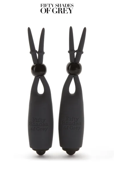 Pinces à tétons vibrantes Sweet Torture – Fifty Shades of Grey