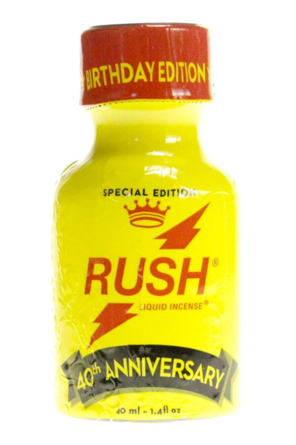 Poppers Rush Anniversary  40 ml - 94edenstreet.com - sexshop en ligne