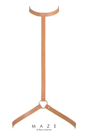 Harnais I marron – Maze - 94edenstreet.com - sexshop en ligne