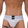 Jockstrap Sergey Basic blanc - Barcode