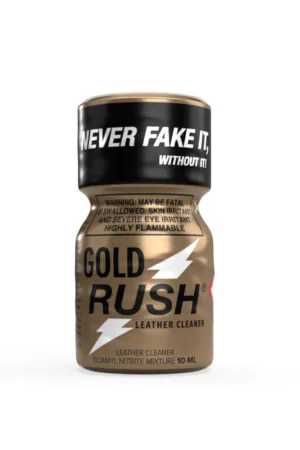 Poppers Gold Rush 10 ml - 94edenstreet.com - sexshop en ligne