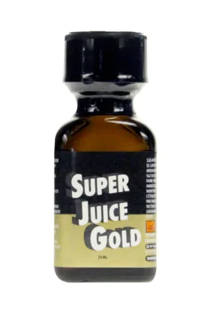 Poppers Super Juice gold 24ml - 94edenstreet.com - sexshop en ligne
