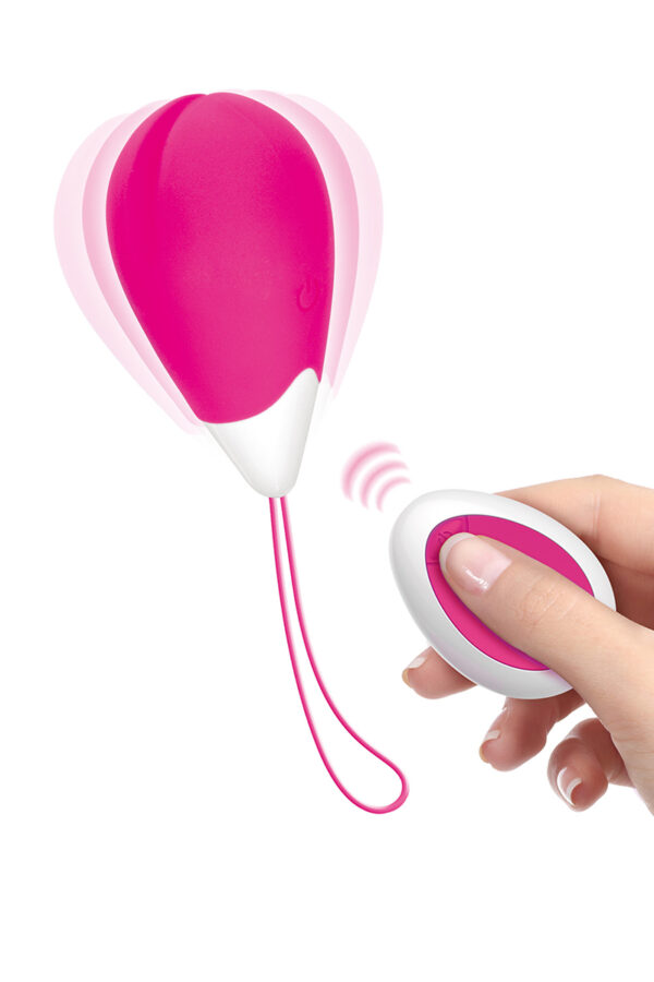 Oeuf vibrant Love Egg 2 rose – Yoba - 94edenstreet.com - sexshop en ligne