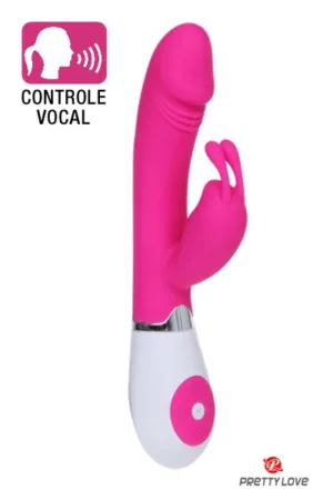 Vibro Rabbit Gene à commande vocale - 94edenstreet.com - sexshop en ligne