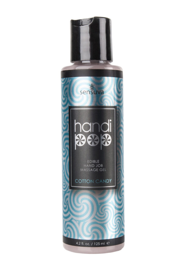 Gel de masturbation Handipop Barbe à papa - 94edenstreet.com - sexshop en ligne