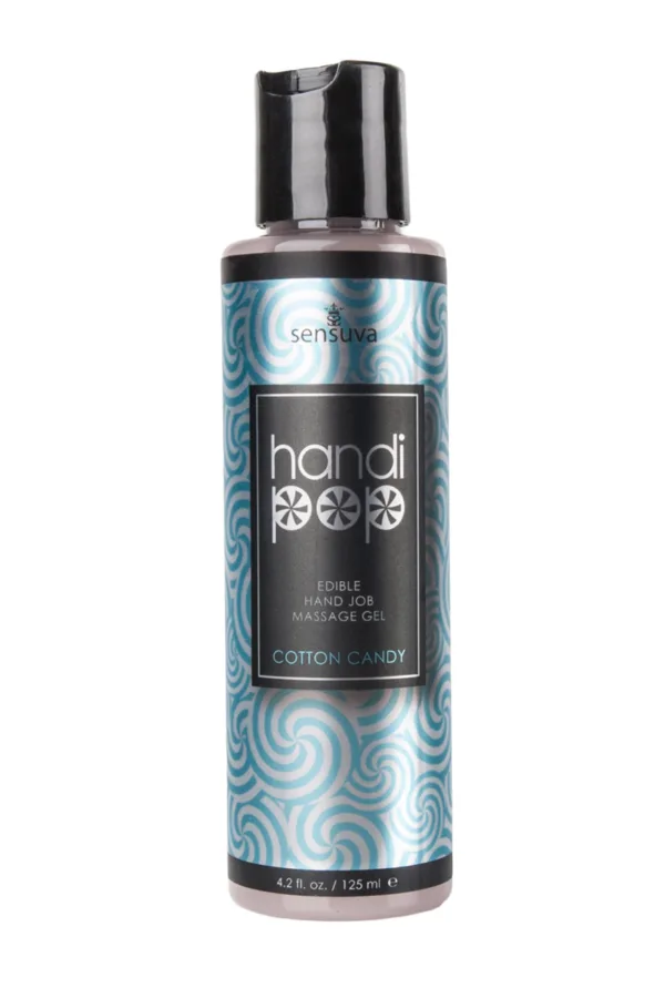 Gel de masturbation Handipop Barbe à papa - 94edenstreet.com - sexshop en ligne
