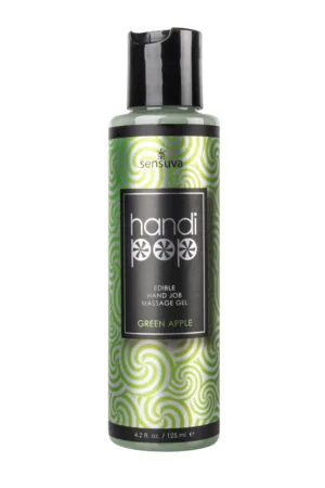 Gel de masturbation Handipop pomme verte - 94edenstreet.com - sexshop en ligne