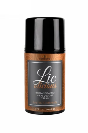 Crème orale Lic-O-Licious – caramel beurre salé - 94edenstreet.com - sexshop en ligne