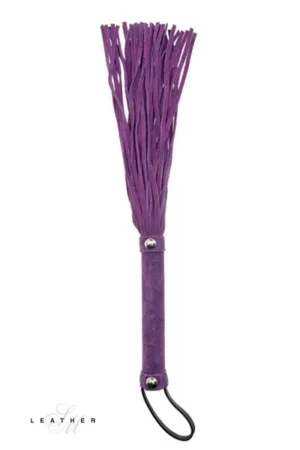 Martinet en cuir violet - 94edenstreet.com - sexshop en ligne