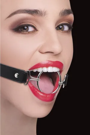 Baillon BDSM Ring Gag XL – Ouch! - 94edenstreet.com - sexshop en ligne
