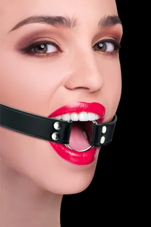 Baillon BDSM Ring Gag – Ouch! - 94edenstreet.com - sexshop en ligne