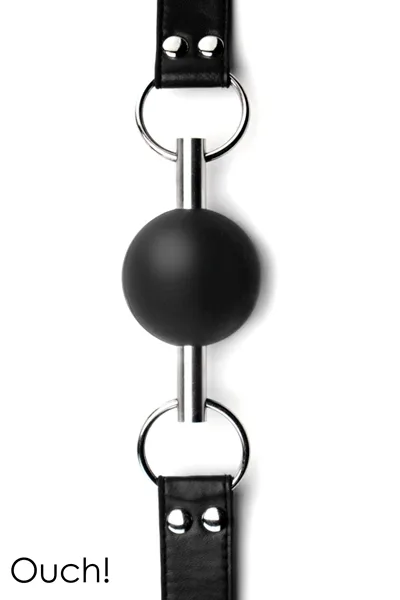 Solid Ball Gag noir – Ouch!