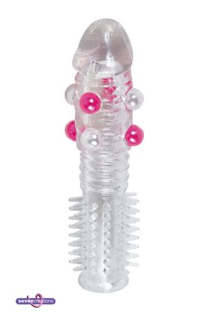 Gaine de pénis Silicon Sleeve Clear - 94edenstreet.com - sexshop en ligne
