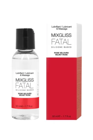 Mixgliss silicone – Rose velours – 50ml - 94edenstreet.com - sexshop en ligne