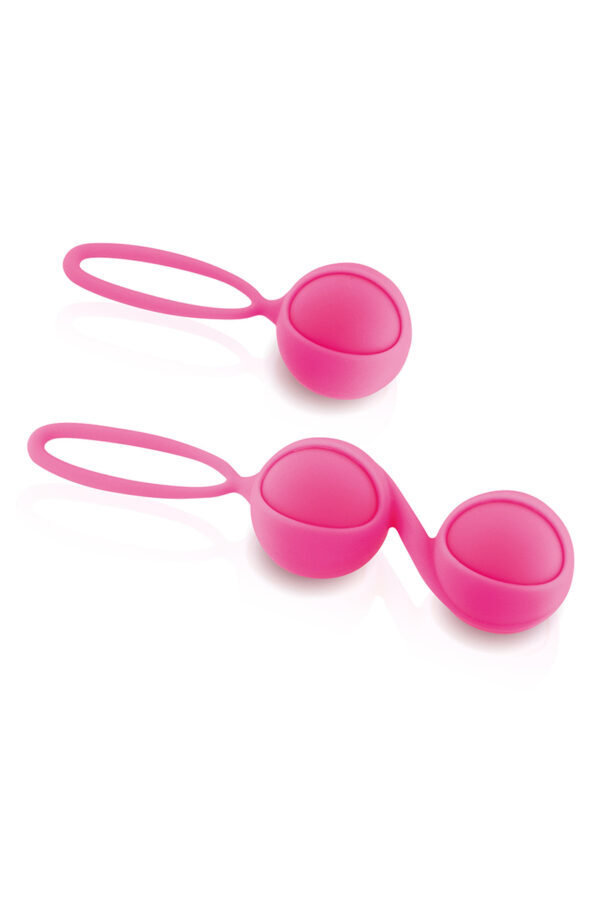 Kit 2 boules de Geisha Yoba – rose - 94edenstreet.com - sexshop en ligne