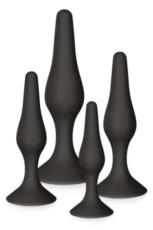 Coffret 4 soft plugs – Glamy - 94edenstreet.com - sexshop en ligne