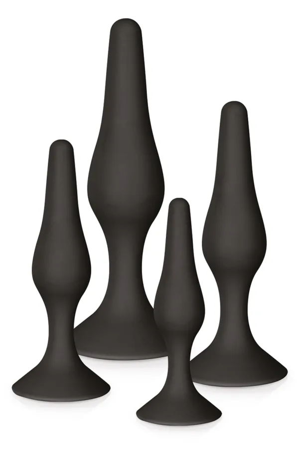 Coffret 4 soft plugs – Glamy - 94edenstreet.com - sexshop en ligne