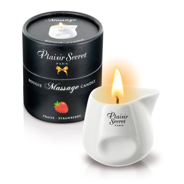 Bougie de massage – Fraise