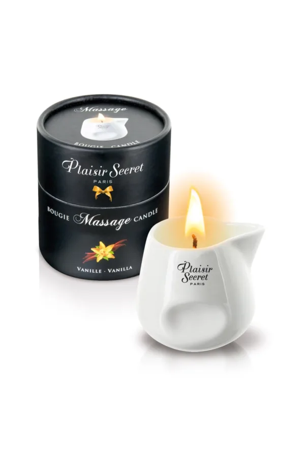 Bougie de massage – Vanille - 94edenstreet.com - sexshop en ligne