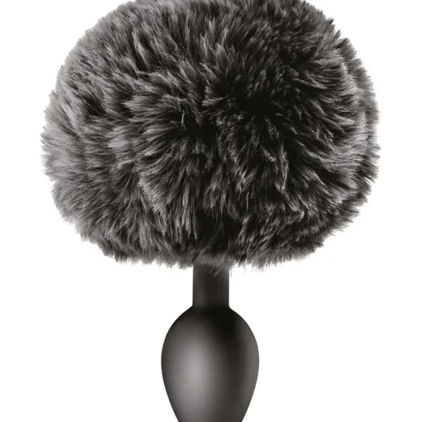 Plug queue de lapin – noir
