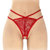 String ouvert Mylene - rouge