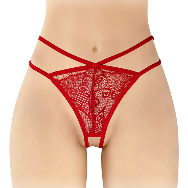 String ouvert Mylene – rouge