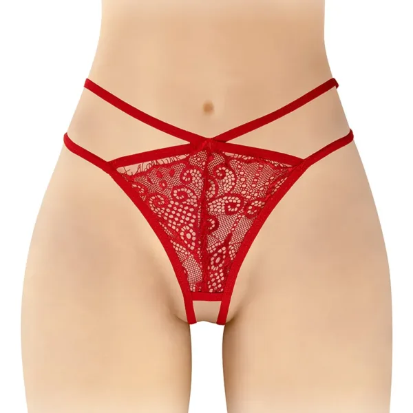 String ouvert Mylene – rouge