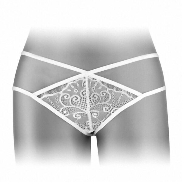 String ouvert Mylene – blanc