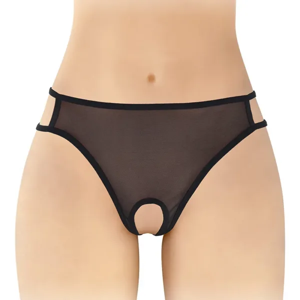 Culotte ouverte Ophelia – noir