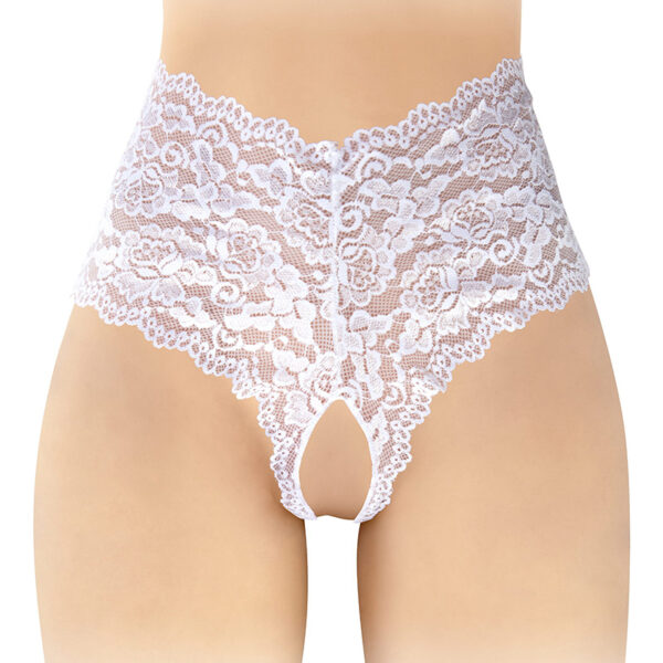 Boxer ouvert Julia – blanc