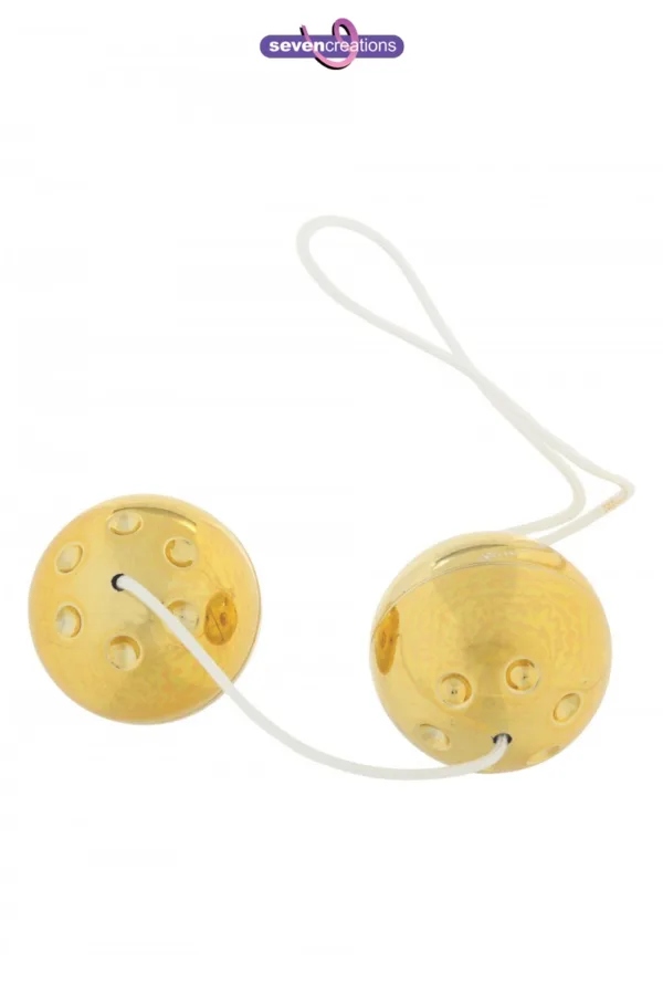 Boules de Geisha Gold Balls - 94edenstreet.com - sexshop en ligne