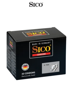 50 préservatifs Sico X-TRA - 94edenstreet.com - sexshop en ligne