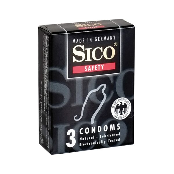 3 préservatifs Sico SAFETY