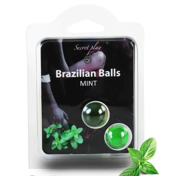 2 Brazilian balls – menthe