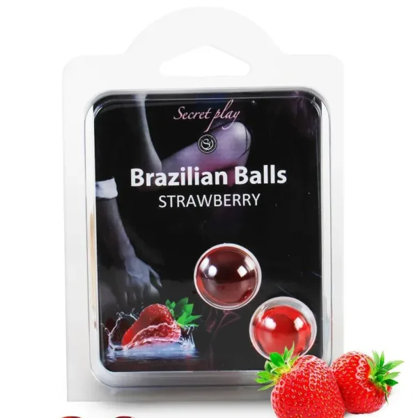 2 Brazilian Balls – fraise