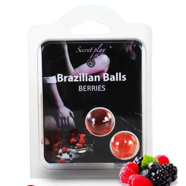 2 Brazilian Balls – baies rouges