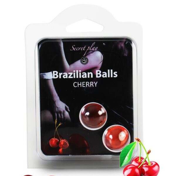 2 Brazilian Balls – cerise