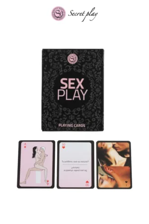 Jeu de cartes Sex Play - 94edenstreet.com - sexshop en ligne